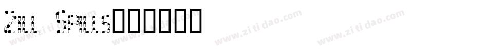 Zill Spills字体转换